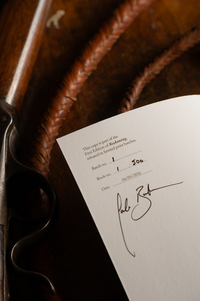 'Reckoning' | Numbered First Edition